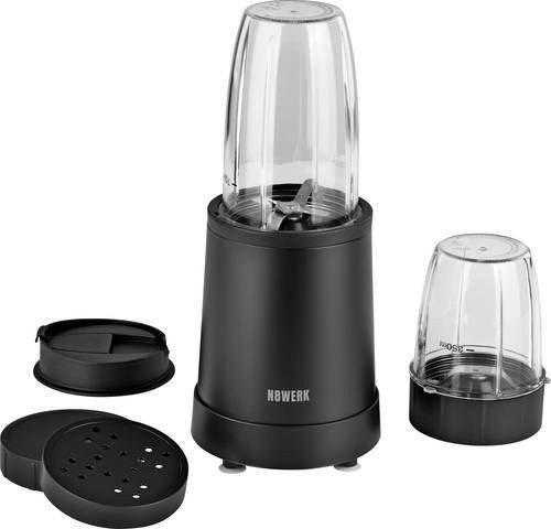 N8WERK Nutrition 8-teiliger Standmixer mit 800W in Schwarz - Bild 1