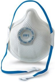 Moldex Atemschutzmaske Smart FFP1 NR D mit Klimaventil in Weiß - Bild 1
