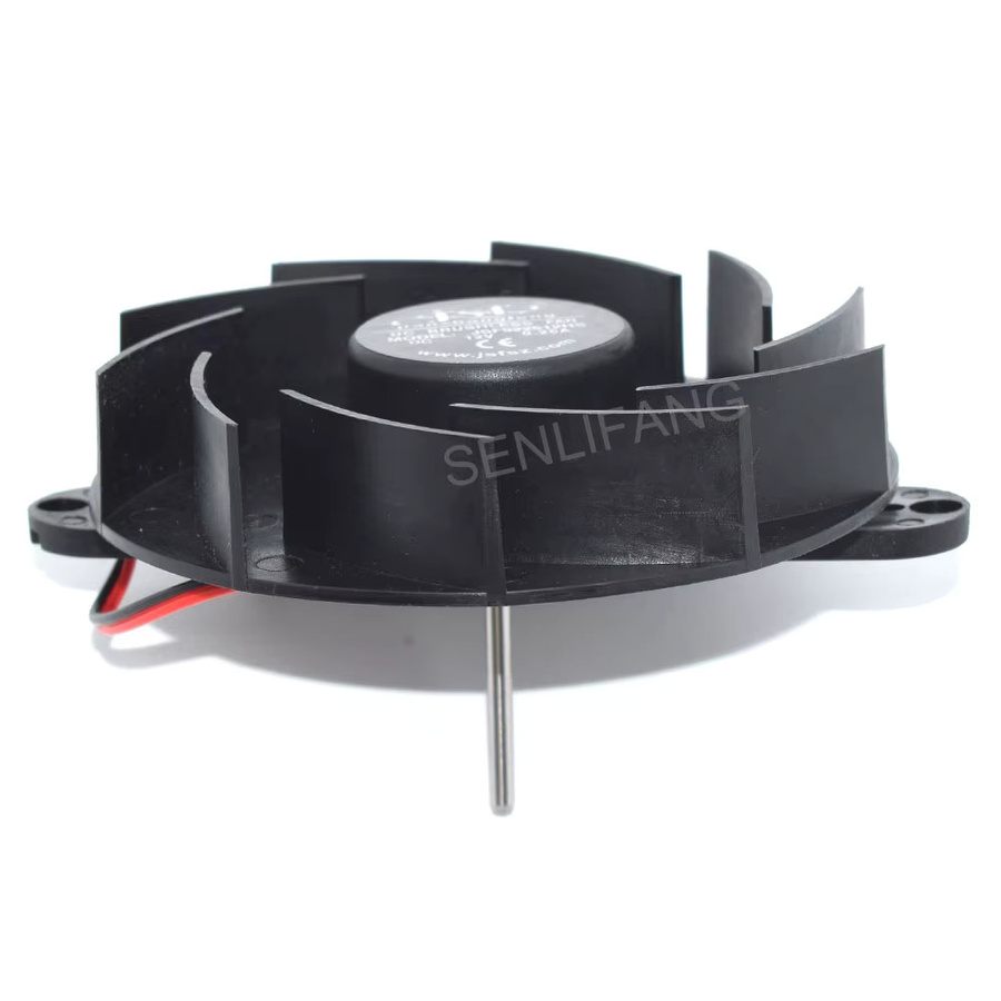 JSF Butterfly Cooler DC bürstenloser Rundlüfter 12V mit 2 Drähten in Schwarz - Bild 3