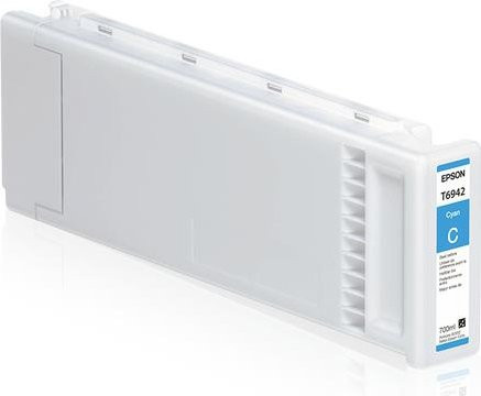Epson T6942 Original Tintenpatrone Cyan mit 700 ml für SureColor SC-T3000, SC-T3000 POS, SC-T5000, SC-T5000 POS, SC-T5200, SC-T7000 und SC-T7000 POS - Bild 1