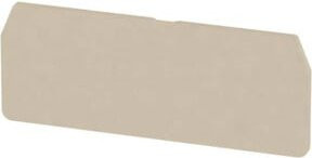 Weidmüller Abschlussplatte ZAP/TW 3 in Beige, B: 7,94 cm, H: 3,05 cm, T: 0,2 cm - Bild 1