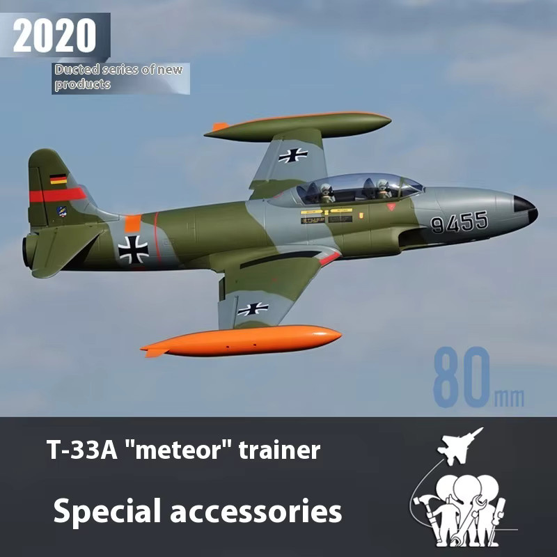 Freewing T33 Zubehör, 80 mm - Bild 2