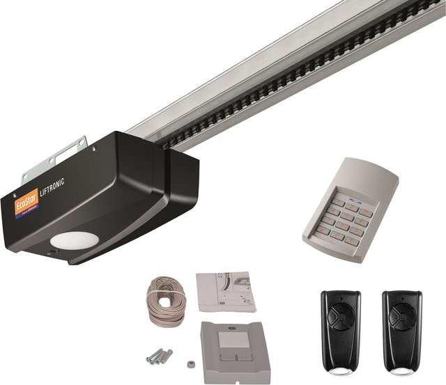 Hörmann Garagentorantrieb Liftronic 800-2 in Schwarz inklusive 2 Handsendern, 1 Codetaster und 1 Innentaster - Bild 1