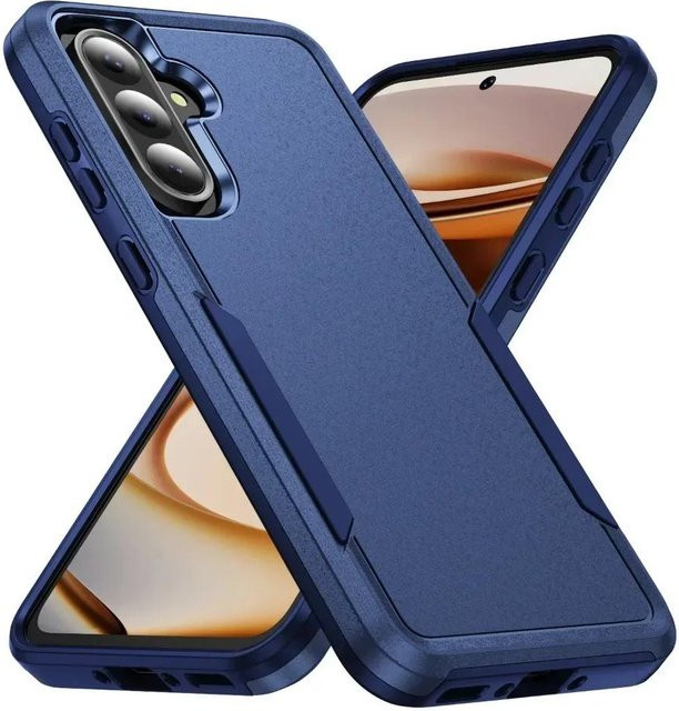 Robuste Hartschalen Schutzhülle für Samsung Galaxy A-Serie (A17 A56 A36 A26 A16 A06 A55 A35 A25 A15 A05S A54 A34 A14 A73 A53 4G 5G) in Pink und Blue - Bild 1