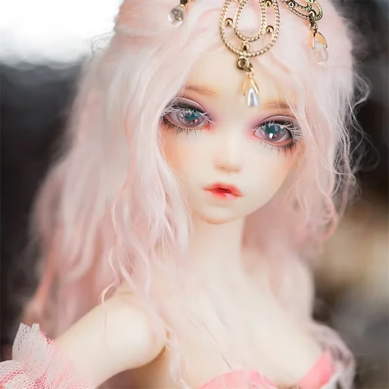 Fairyland Minifee Alicia, 1/4 Bjd Sd Puppe, Meerjungfrau, Weiß - Bild 2