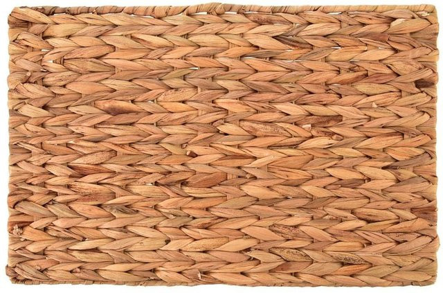 Rechteckige Tischmatte aus Seegras von SuperMerchantEU in Beige und Braun, B/T: 45 x 30 cm - Bild 1