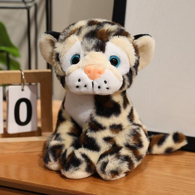 Binchi Fitness Tiger Plüschtier, Leopard Plüschtier, 22cm, ab 14 Jahren - Bild 1