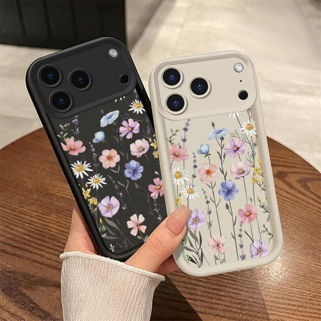TPU Schutzhülle für Samsung Galaxy Modelle in Weiß und Multicolour - Bild 1