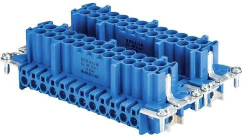 Wieland Electric Steckereinsatz 72.310.4853.9 mit 48 Polen in Blau - Bild 1
