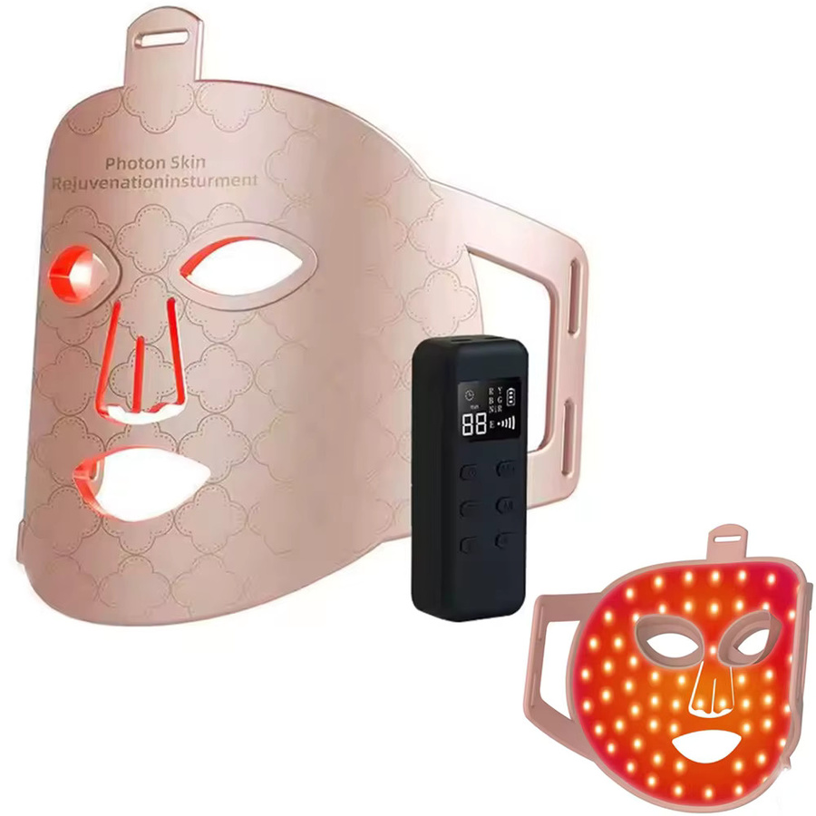 vilnason LED Gesichtsmaske Rotlichttherapie, Unisex - Bild 2