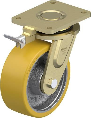 Blickle LS-GTH 202K-RI4 Lenkrolle mit Feststeller, Rad-Durchmesser: 20 cm, Tragfähigkeit: 1600 kg - Bild 1