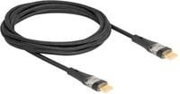 Delock USB-C auf USB-C Ladekabel USB 2.0 in Schwarz, Länge: 2,00 m - Bild 1