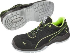 Puma Safety Fuse TC Green Low ESD Sicherheitsschuh S1P in Schwarz/Grün, Größe 43 - Bild 1