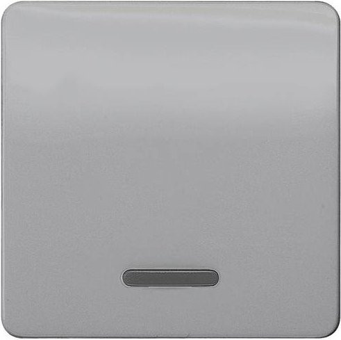 Siemens DELTA profil Wippe in Silber für Kontroll/aus/Wechsel-Schalter 6,5 x 6,5 cm 5TG7920 - Bild 1