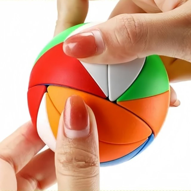Meade Regenbogen Ball Ahornblatt Ball, Puzzle Spielzeug, Bunt / Mehrfarbig - Bild 1