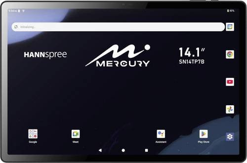 Hannspree Android Tablet mit 14,1 Zoll Display, 128 GB Speicher, 4G LTE, WiFi und Bluetooth in Schwarz - Bild 1