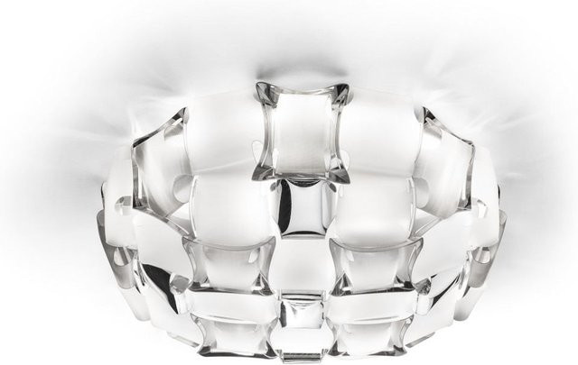 Slamp Mida M Wand- und Deckenleuchte in Weiß und Platinum mit Up-and-Down-Lichtfunktion - Bild 1
