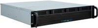 Inter-Tech IPC 2U-2404L SATA Server-Gehäuse in Schwarz und Grau - Bild 1