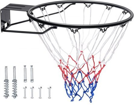 VEVOR Basketball Rim Basketball Hoop mit Netz und Doppelspirale - Bild 1