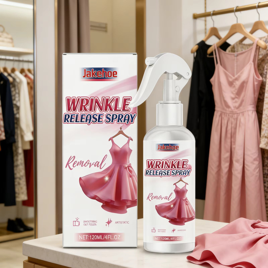 Jakehoe Faltenentferner-Spray für Kleidung in Weiß, 120ml - Bild 4