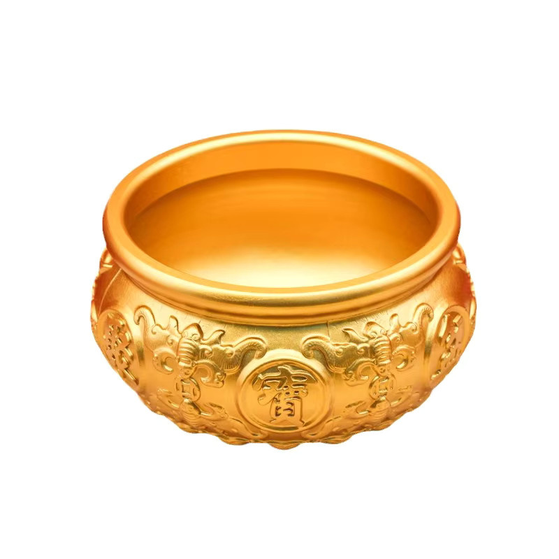 JETTING Überflusshorn aus Messing in Gold als dekorative Schatzschale und Glücksbringer für dein Zuhause - Bild 4