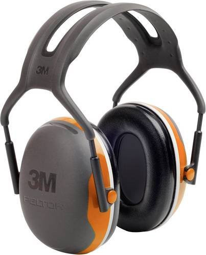 3M Peltor X4A-OR Kapselgehörschutz in Orange mit 33 dB Dämmung - Bild 1