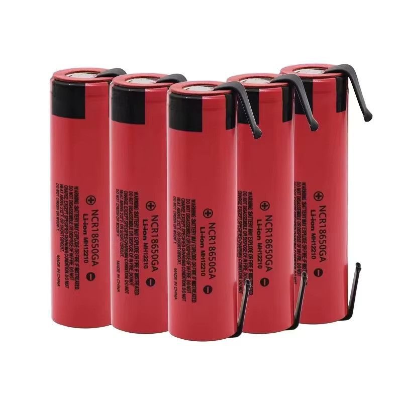 Panasonic 18650GA Lithium-Ionen Akku 3500mAh 3,7V mit 20A Entladestrom in Rot - Bild 2