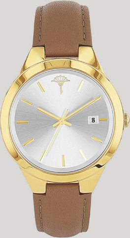 Joop! Armbanduhr Edelstahl, Gold, Leder, Analoguhr, Damen - Bild 1