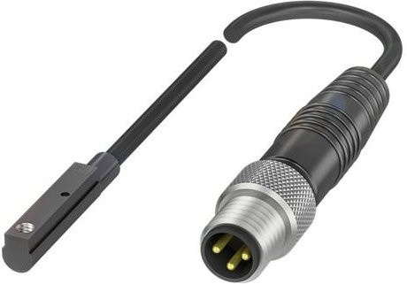 Balluff Magnetfeldsensor BMF 204K-PS-C-2A-SA2-S49-00,3 BMF0002 PNP Öffner in Schwarz, B/T/H: 16,8 x 2,9 x 4,5 mm - Bild 1