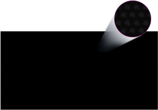 Poolabdeckung furnicato in Schwarz mit den Maßen B: 400 cm, T: 200 cm aus PE - Bild 1