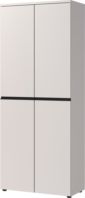 Aktenschrank STUTTGART von Kadima Design in Beige mit Soft-Close-Türen und 5 Ordnerhöhen, Höhe: 197 cm - Bild 1