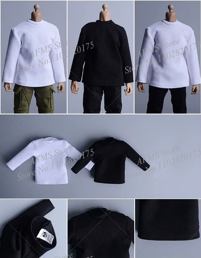 Hot Toys Sportswear Zubehör, 1/12 Maßstab, Schwarz - Bild 4