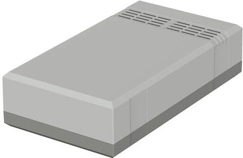 Bopla ELEGANT EG 2050L Elektronikgehäuse aus Polystyrol in Lichtgrau RAL 7035, B/T/H: 200 x 112 x 50 mm - Bild 1