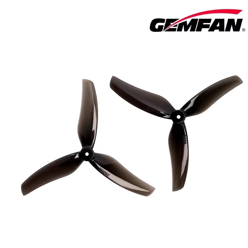 Gemfan 2609-3 Drei-Blatt-Propeller für FPV-Drohnen, 4 Paar, Grau, 65mm, Apertur 1,2mm/1,5mm - Bild 3
