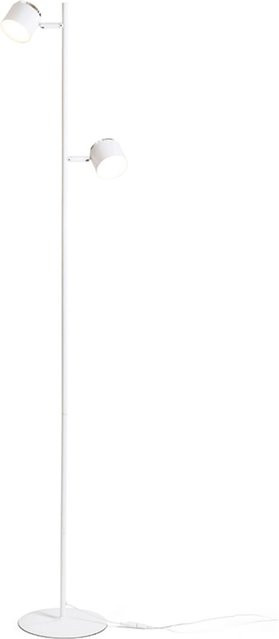 Rendl Stehleuchte Nova II LED in Weiß und Chrom mit 5 W - Bild 1