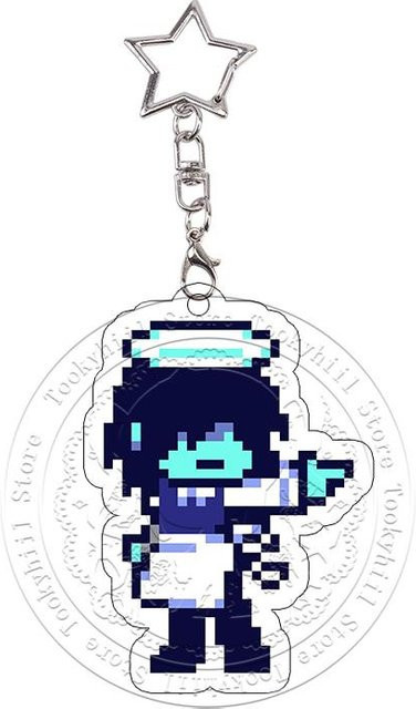 CHIC STUDIO Deltarune Pixel Acryl Schlüsselanhänger - Bild 1