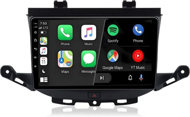 Junsun Autoradio für Opel Astra K 2015-2019 mit Bluetooth und GPS in Schwarz - Bild 1