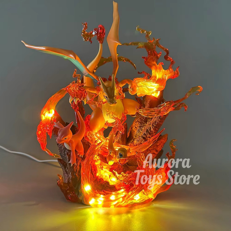 Bandai Pokémon Glurak, Actionfigur, PVC-Statue, 30cm - Bild 4