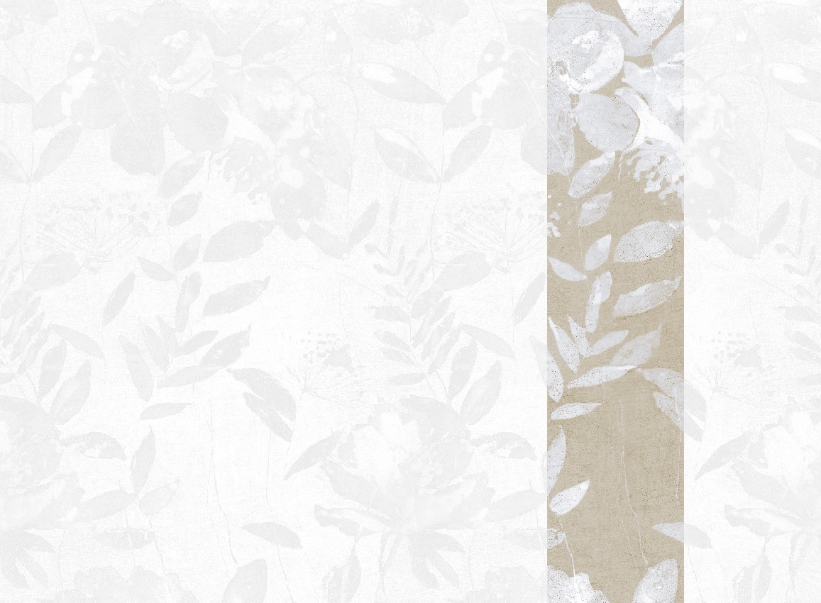 Jannelli & Volpi Mural Lucy Wandpaneel Beige Floral Vinyl - Bild 1