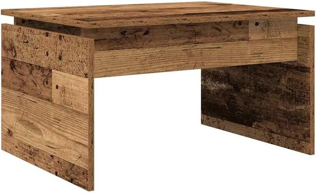 vidaXL Couchtisch in Eiche Optik, braun, B/T/H: 68 x 50 x 38 cm - Bild 1
