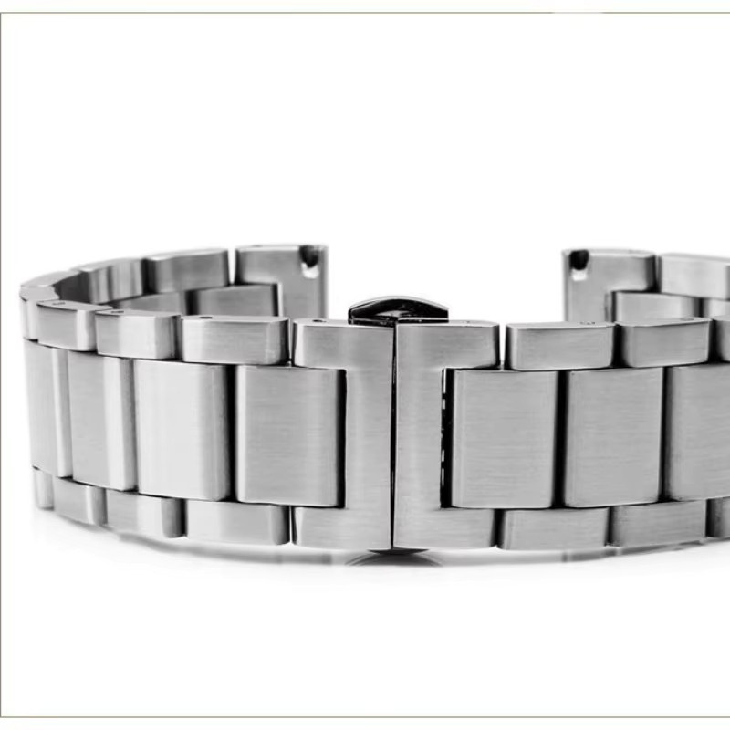 Aotelayer Uhrenarmband Edelstahl, Silber, Unisex - Bild 3