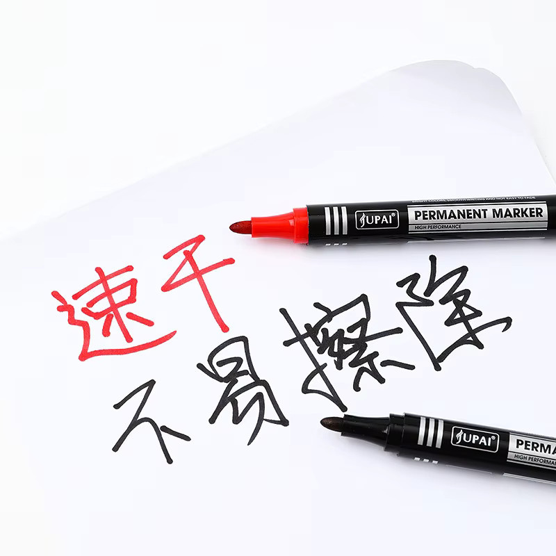 Genkky Permanent Marker Set mit feiner Spitze, wasserfeste Tinte, 1,5 mm Strichstärke, Farben: Schwarz, Blau, Rot - Bild 5