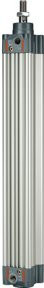 Riegler Normzylinder doppeltwirkend mit Magnet, Kolben-Ø 63 mm, Hub 250 mm, G 3/8, Farbe: Silber - Bild 1