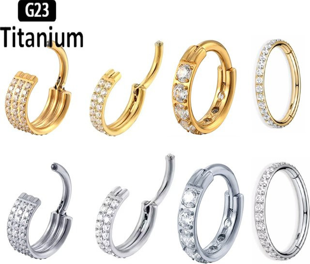 pioroe Septumring, Titan, Bicolor, Unisex - Bild 1