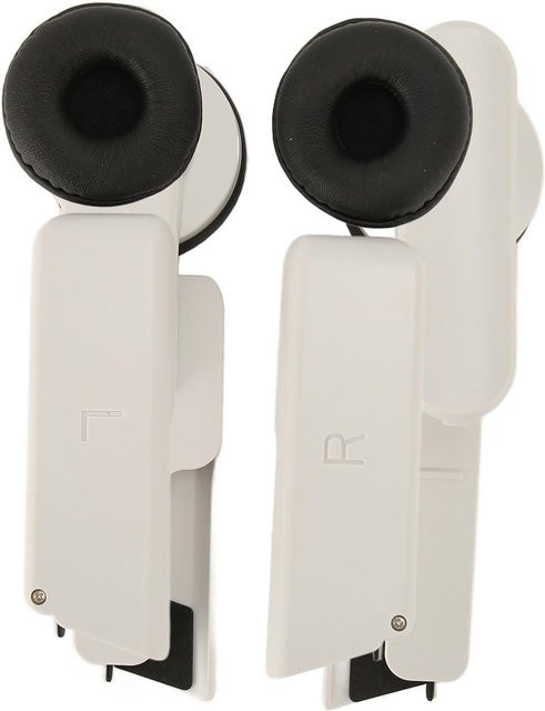 OutsideWorld Verstellbare Schallschlauch-Ohrenschützer für PICO 4 Pro VR-Headset-Zubehör, Weiß - Bild 1