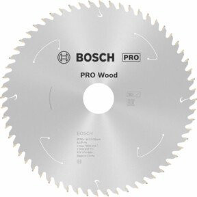 Bosch Kreissägeblatt Standard for Wood für Akkusägen mit 60 Zähnen, Durchmesser: 19 mm, Bohrung: 30 mm - Bild 3