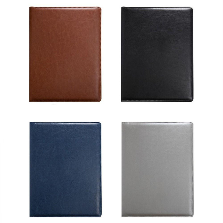 Yiran Furniture Tragbare A4 Klemmbrett Business Schreibunterlage aus Kunststoff, braun, Breite: 24,5 cm, Höhe: 24,5 cm, Tiefe: 4,0 cm - Bild 3