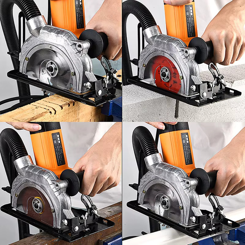 Dreamburgh Hardware-Winkelschleiferhalterung für Sägeblätter bis 125 mm Durchmesser, multifunktionales Zubehör für Heimwerker - Bild 5