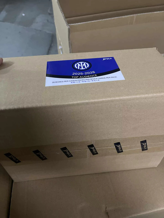 Daka Top Audience Series Sammelkarten Fußballverein, Offizielle Box - Bild 1