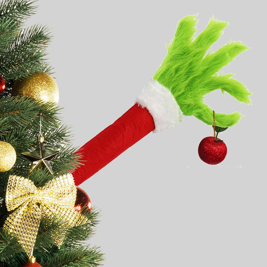 TOMTOP JMS Weihnachtsbaum-Arm-Dekoration in Grün als festliches Hängeornament für deine Weihnachtsfeier - Bild 2